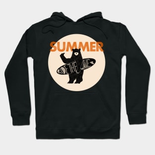 Summer ride the wave Hoodie